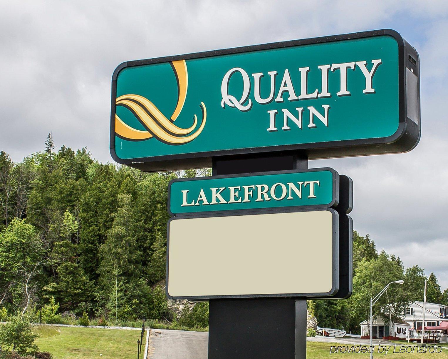 Quality Inn Lakefront Saint Ignace Dış mekan fotoğraf